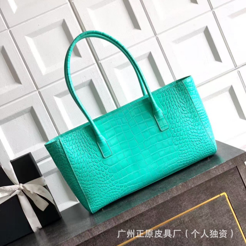 2026 New Arrival Long-termism Lazy Tote Bag - First Layer Cowhide Large Capacity Business Bag - Thumbnail 6