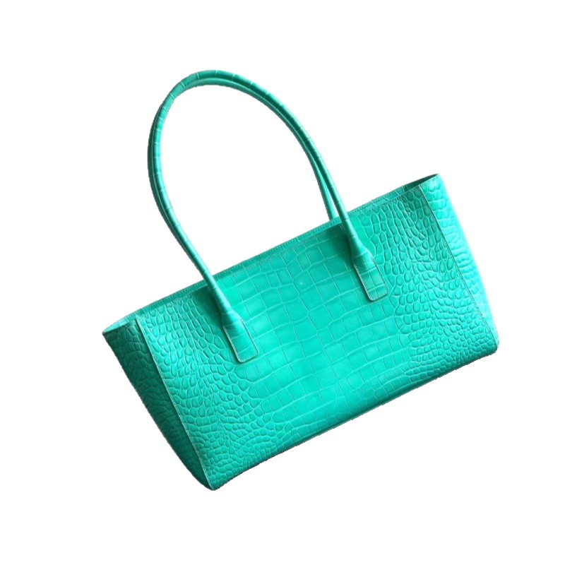 2026 New Arrival Long-termism Lazy Tote Bag - First Layer Cowhide Large Capacity Business Bag - Thumbnail 5