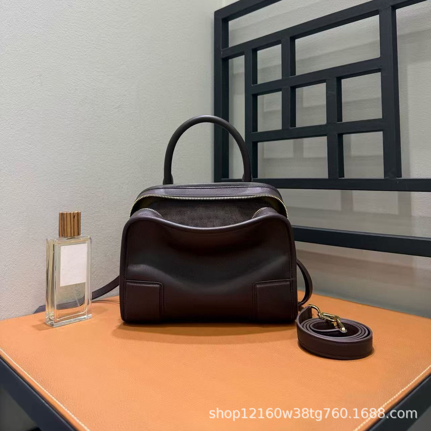 2026 New Arrival Color-Block Suede Doctor Bag - Designer Niche Handbag for Commuting & Casual Use - Thumbnail 4