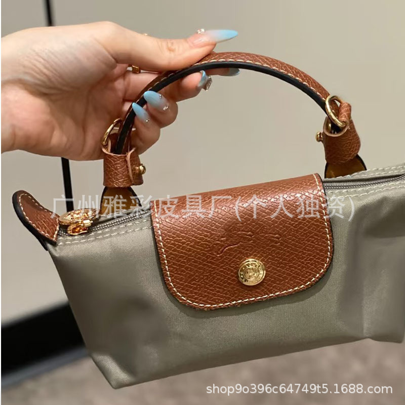 Cross-Border Dragon Inlaid Mini Dumpling Bag - Versatile Daily Commute Cross-Body Handbag for Women - Thumbnail 37