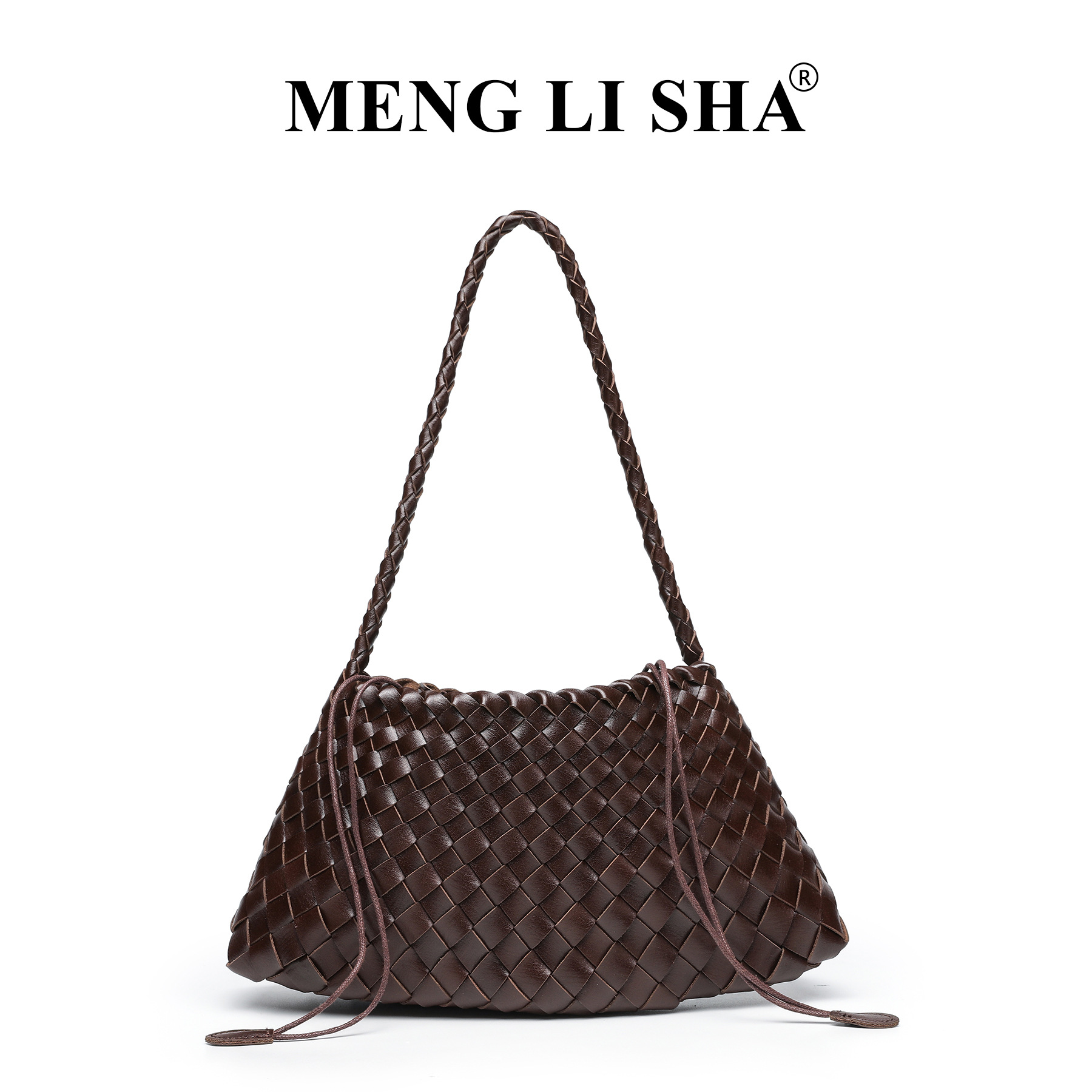 Niche Retro Handwoven Women's Bag High-End Commuter Shoulder Bag & Basket Handbag - Thumbnail 18