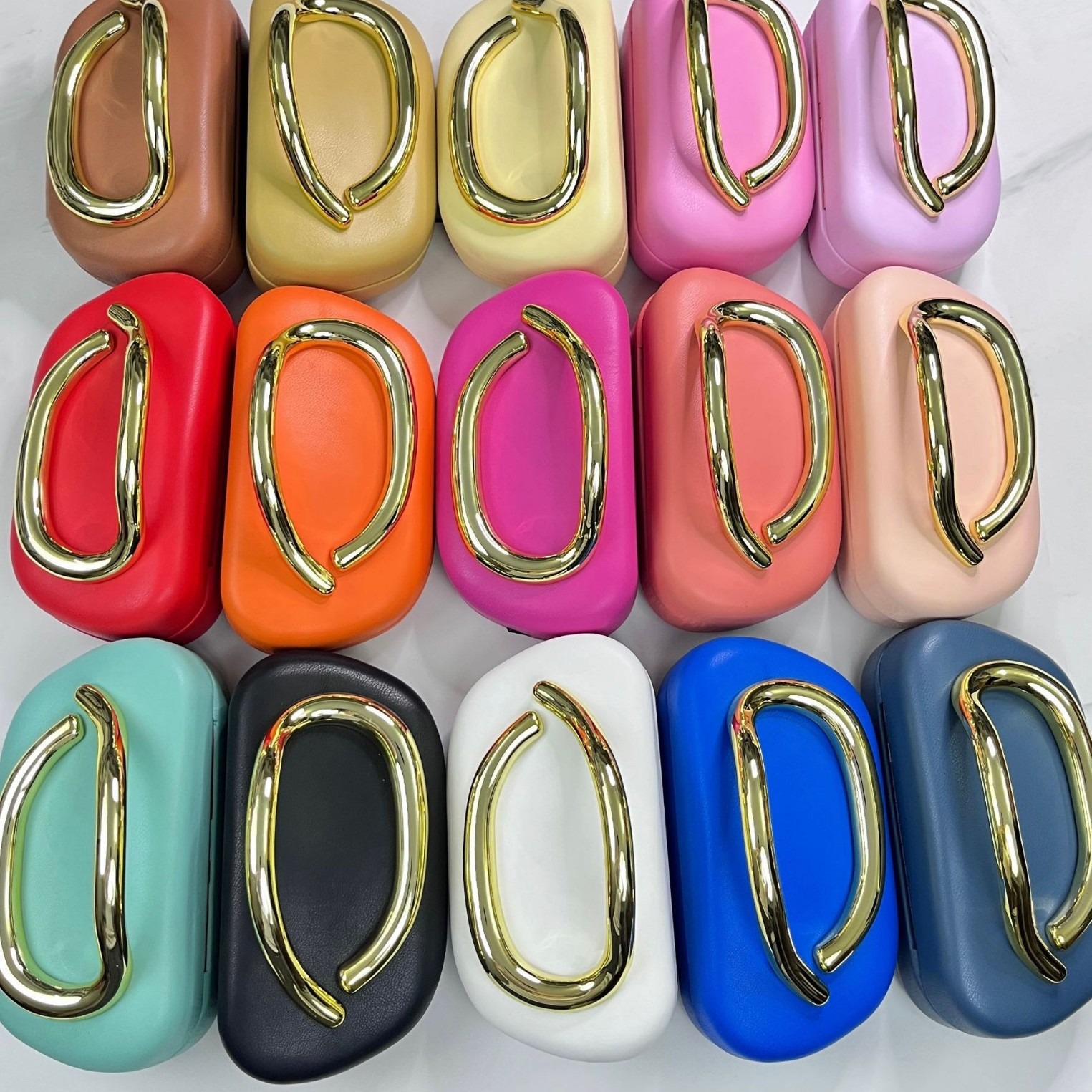 New Evening Bag with Acrylic Handle - Women's Crossbody & Shoulder Handbag - Thumbnail 4