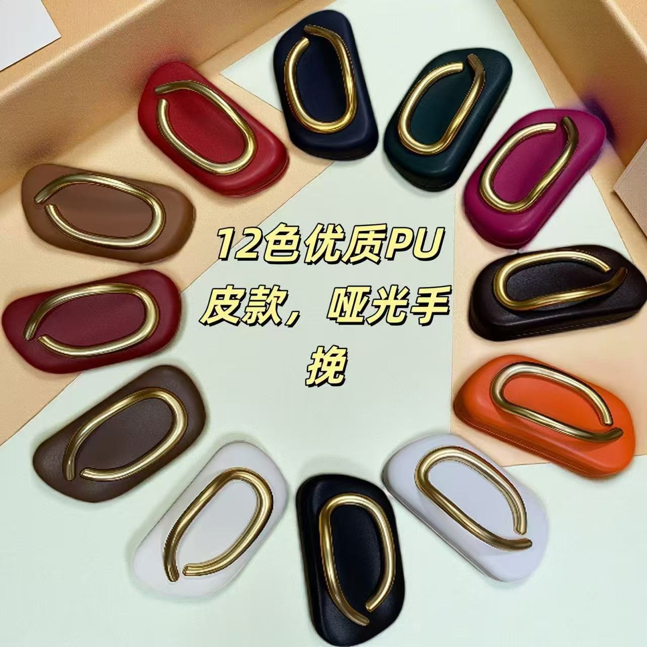 New Evening Bag with Acrylic Handle - Women's Crossbody & Shoulder Handbag - Thumbnail 2