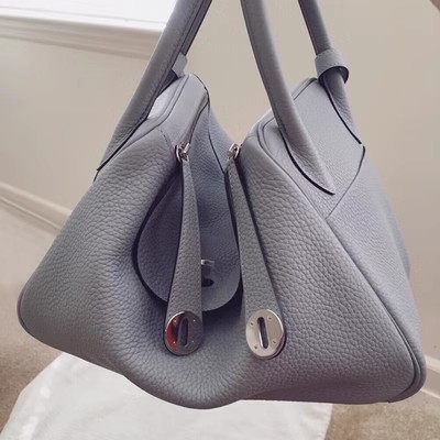 New Cross-Border Top Layer Cowhide Lindy Bag - Large Capacity Fashionable Doctor Bag, Versatile Shoulder Bag - Thumbnail 14