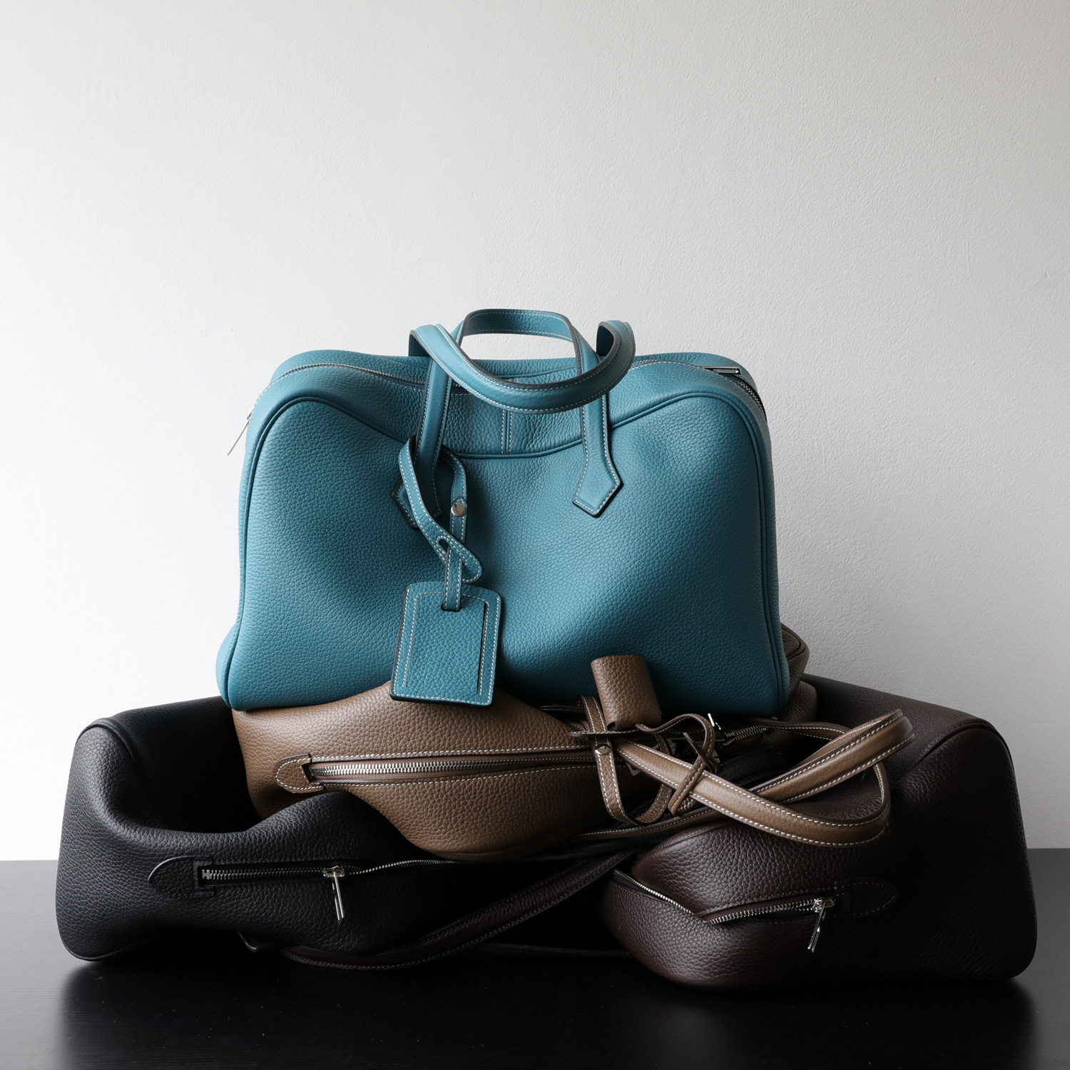 Top-Grain Underarm Shoulder Bag