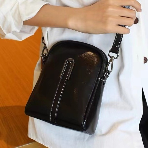Genuine Leather Canvas Bag for Work