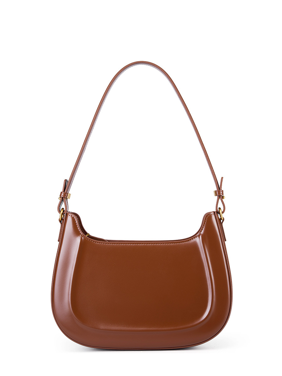 Vintage Saddle Bag Red Wedding Bag 2026 - Genuine Leather Women's Shoulder & Crossbody Fashion Commuter Handbag - Thumbnail 7