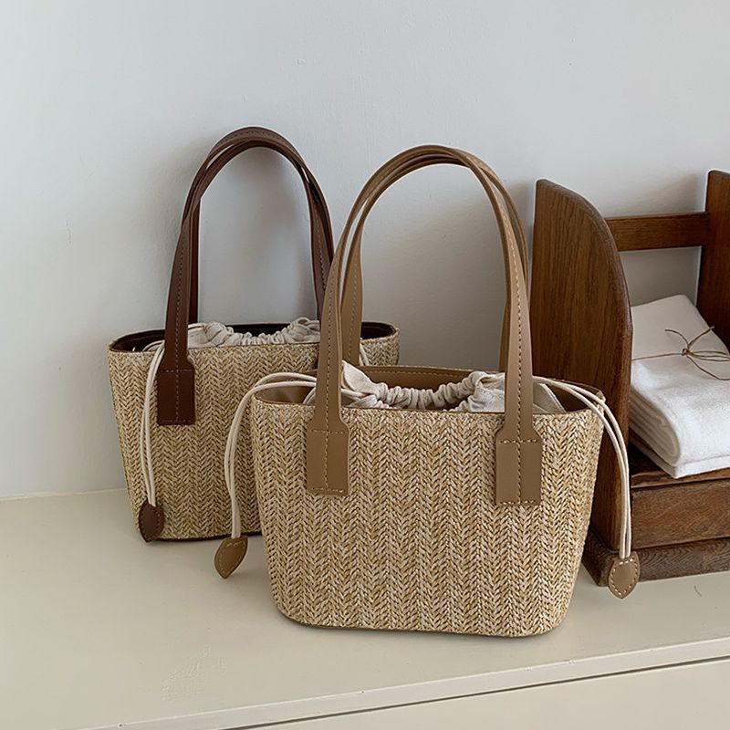Woven Basket Bag