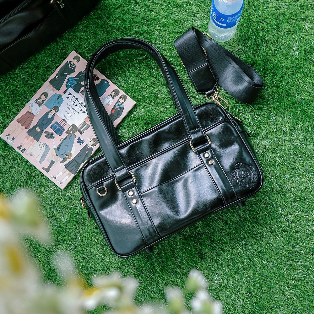 Faux Leather Tote Bag