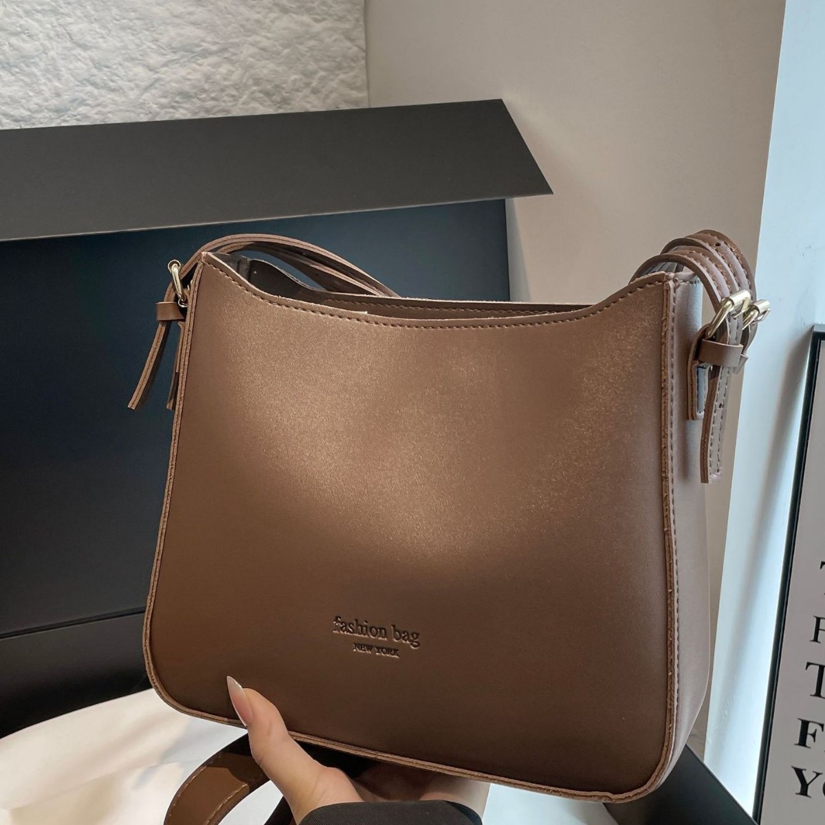 Large Capacity Practical Tote Bag 2026 Fashionable Underarm Shoulder Crossbody Bag - Thumbnail 2