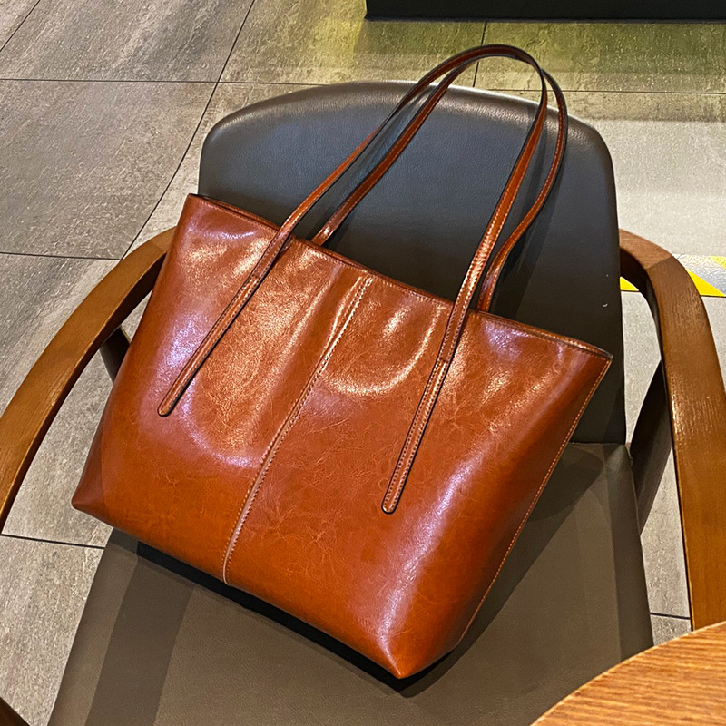 Genuine Leather Tote Bag