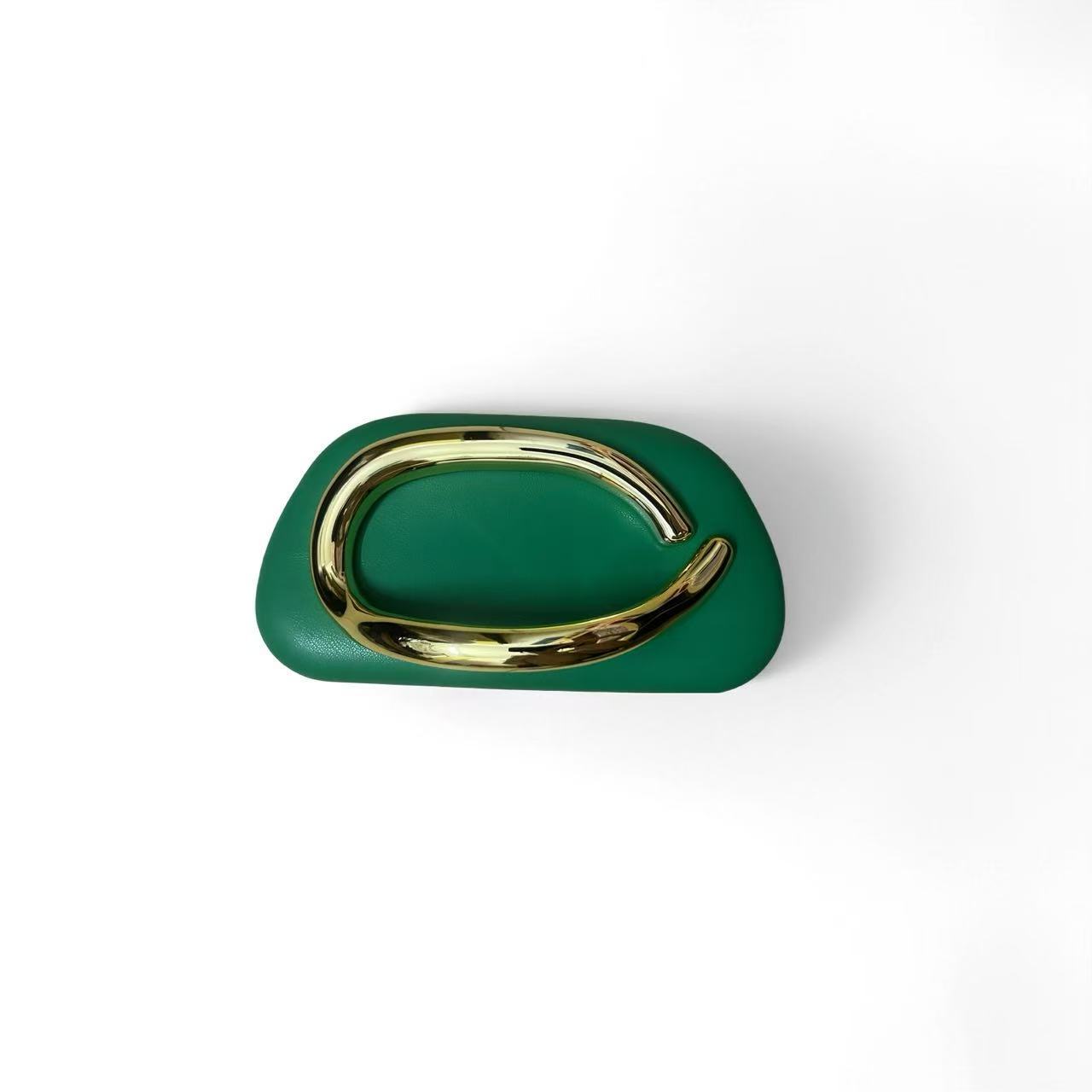 New Evening Bag with Acrylic Handle - Women's Crossbody & Shoulder Handbag - Thumbnail 37