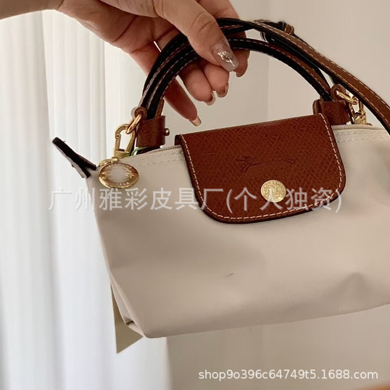 Cross-Border Dragon Inlaid Mini Dumpling Bag - Versatile Daily Commute Cross-Body Handbag for Women - Thumbnail 8