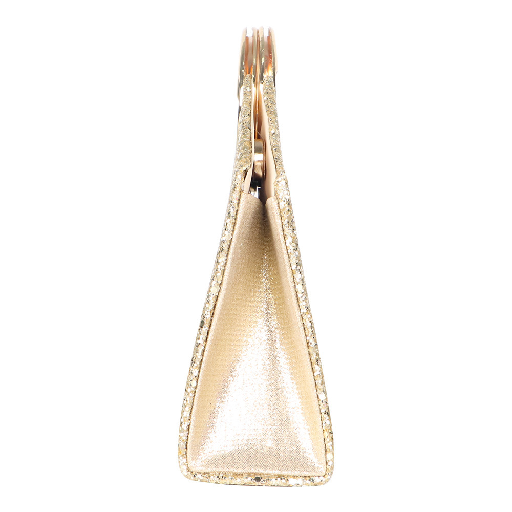 Amazon New Sparkling Diamond Handbag High-end Elegant Evening Bag Shiny Crossbody Clutch - Thumbnail 4