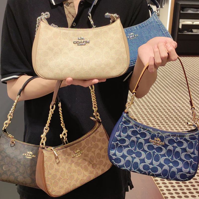 2025 Teri Classic Monogram Underarm Bag - Fashionable Shoulder, Handbag & Crossbody Crescent Bag - Thumbnail 3